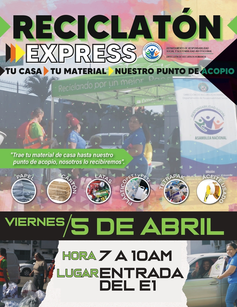 ¡Participa en nuestra Reciclatón Express el próximo viernes 5 de abril!